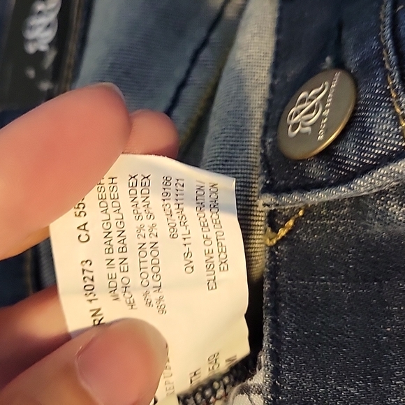 NWT Rock & Republic "Roth" Flare Blue Jeans Women's Size 4m - Picture 4 of 10